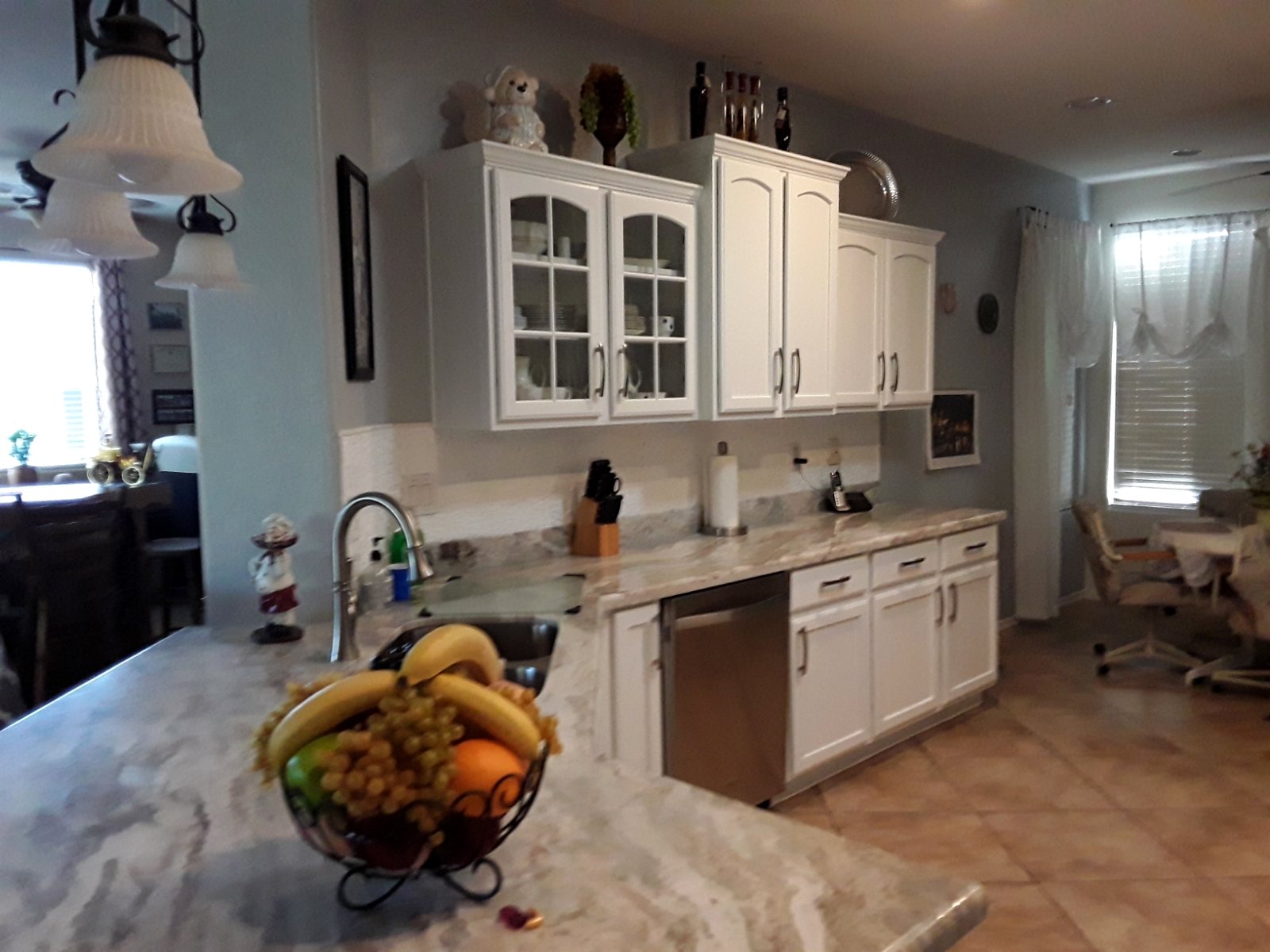 Cabinet refinishing after